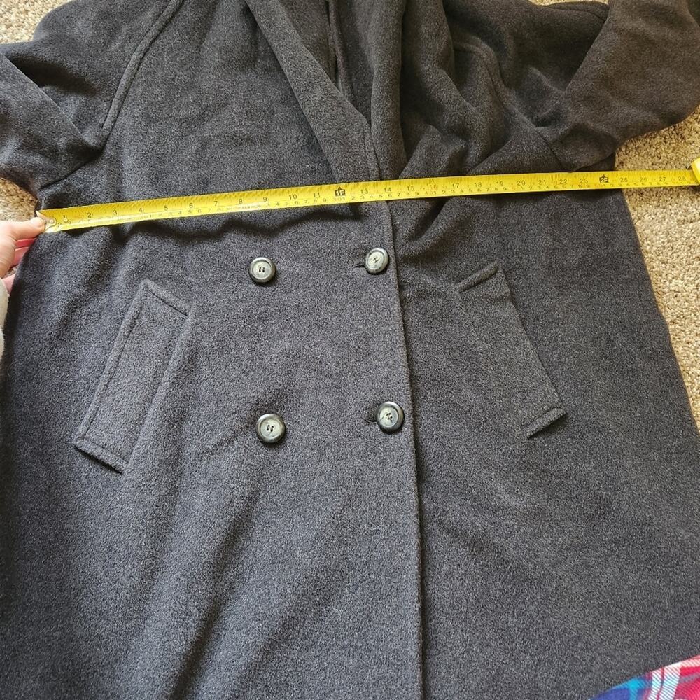Max Mara Wool Cashmere Blend Coat Size 10 EUC - Picture 7 of 7